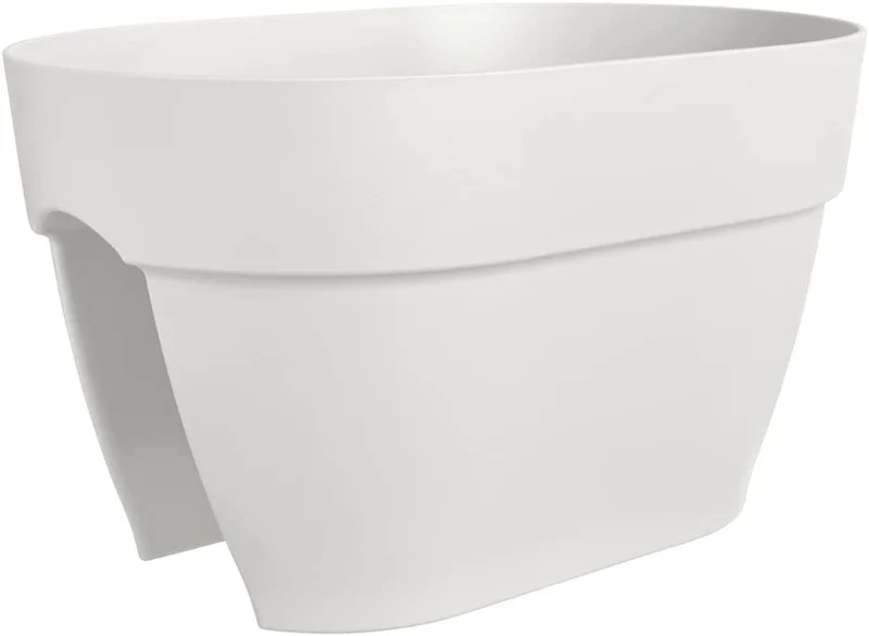 VASO VIBIA CAMPANA FLOWER BRIDGE 40CM BIANCO