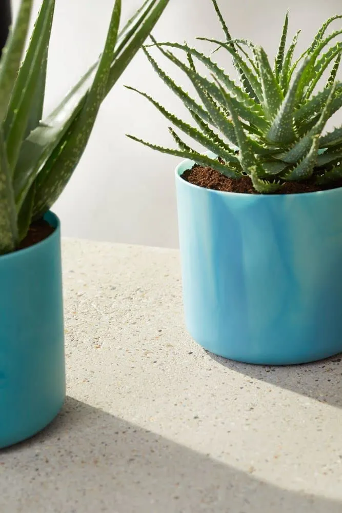 VASO THE OCEAN COLLECTION ROUND 16CM BLU ATLANTICO