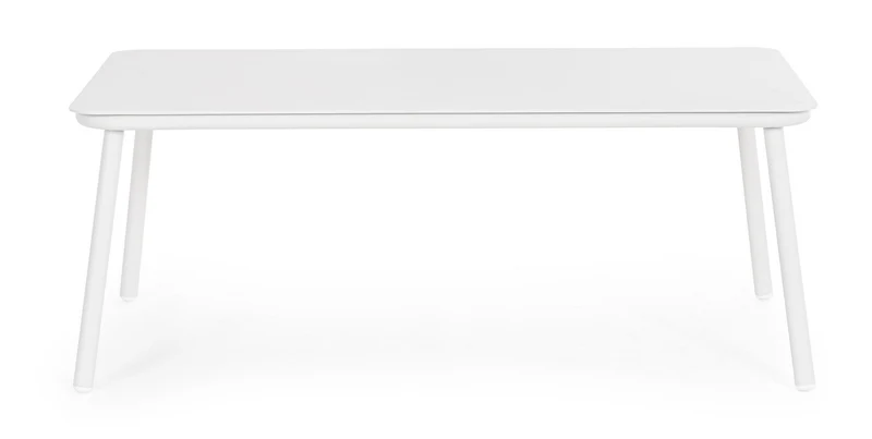 TAVOLINO SPIKE BIANCO 104CM
