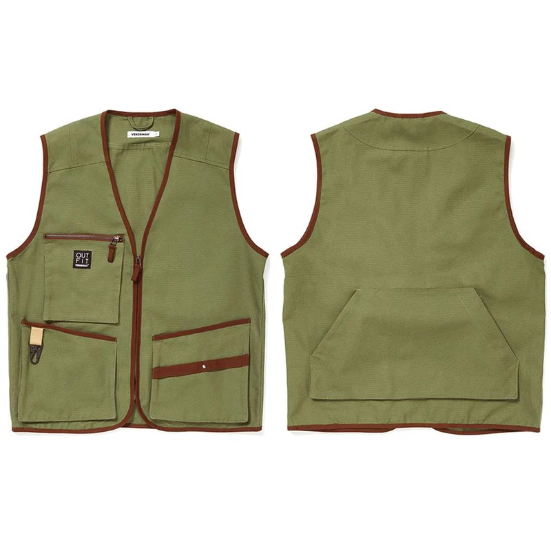 GILET UOMO VERDE OLIVA TG.L CORNIOLO