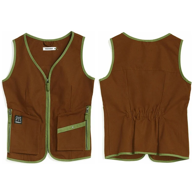 GILET DONNA MARRONE TG. LROVERELLA