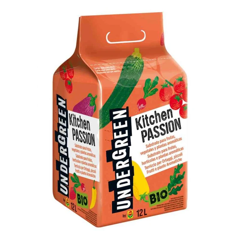 TERRICCIO KITCHEN PASSION PER ORTAGGI, PICCOLI FRUTTI E AROMATICHE 12 LITRI