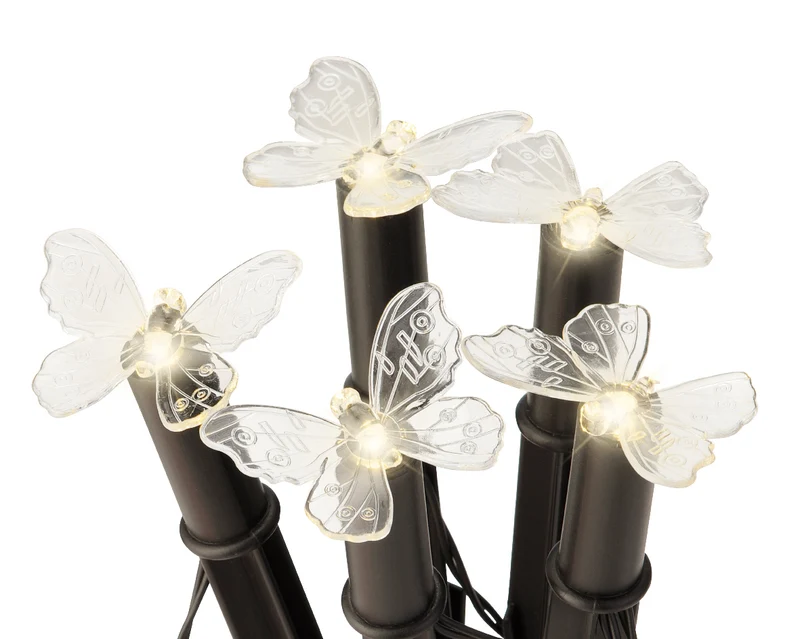 LUCI SEGNAPASSO SOLARI INSETTI/FIORI MODELLO A SCELTA 150CM