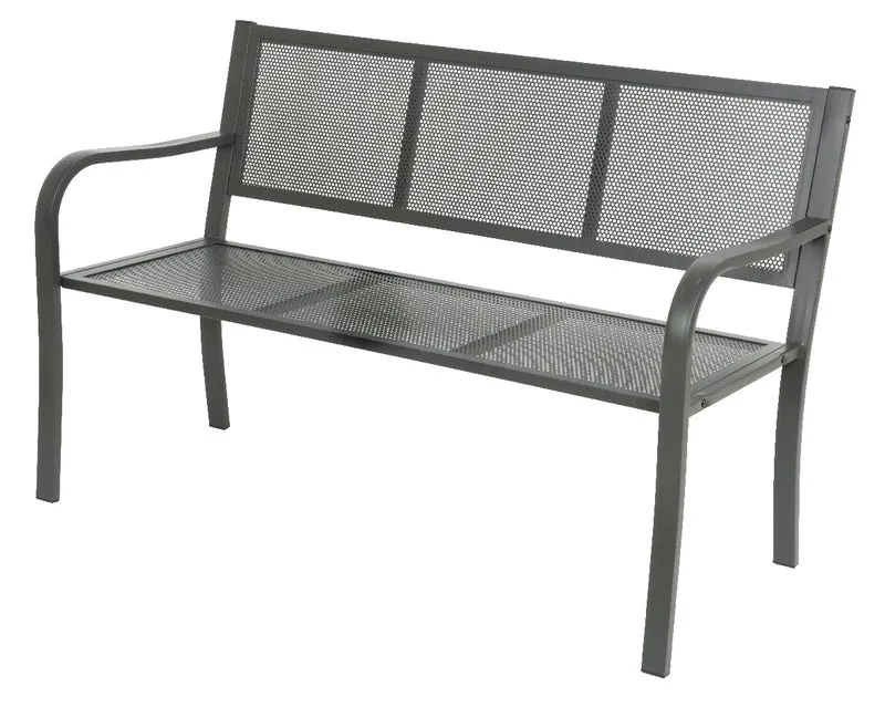 PANCHINA ANTRACITE 127X56X80.5CM
