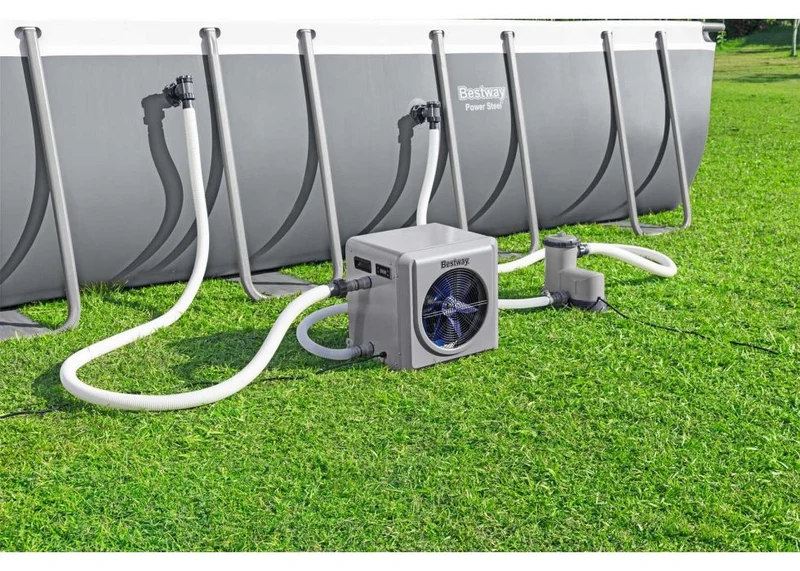 RISCALDATORE/POMPA DI CALORE 4KW PER PISCINE FINO A 30000 LT FUORI TERRA