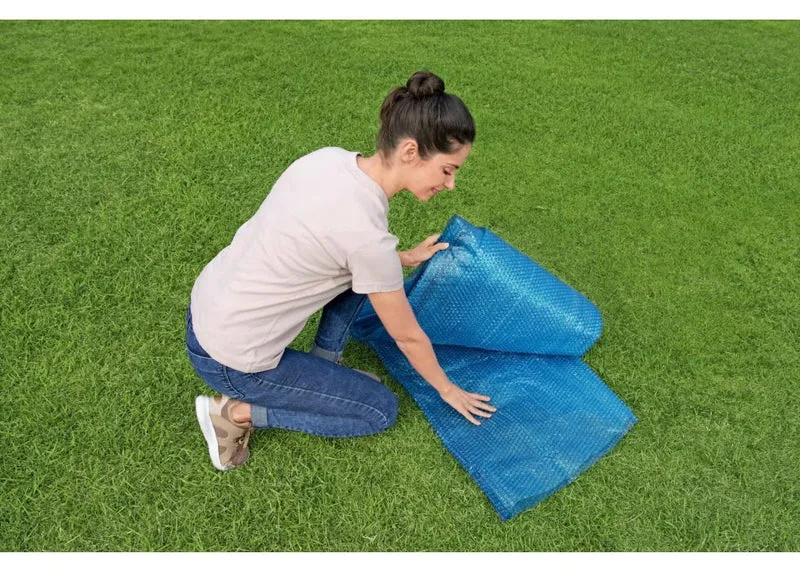 COPERTURA SOLARE PER PISCINA FUORI TERRA OVALE 427X250X100 CM
