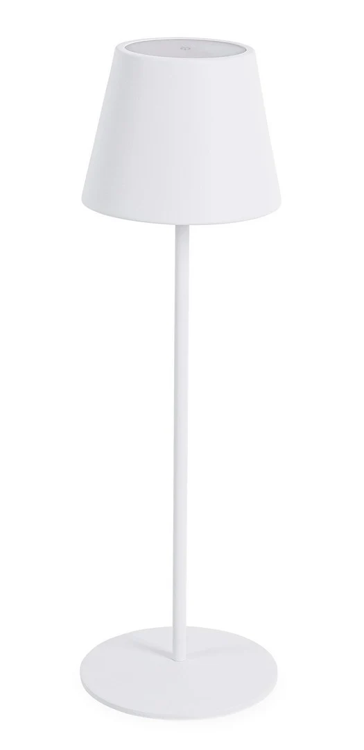 LAMPADA DA TAVOLO CON LED ETNA BIANCA H38CM