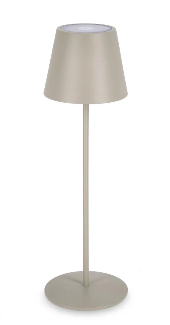 LAMPADA DA TAVOLO CON LED ETNA TORTORA H38CM