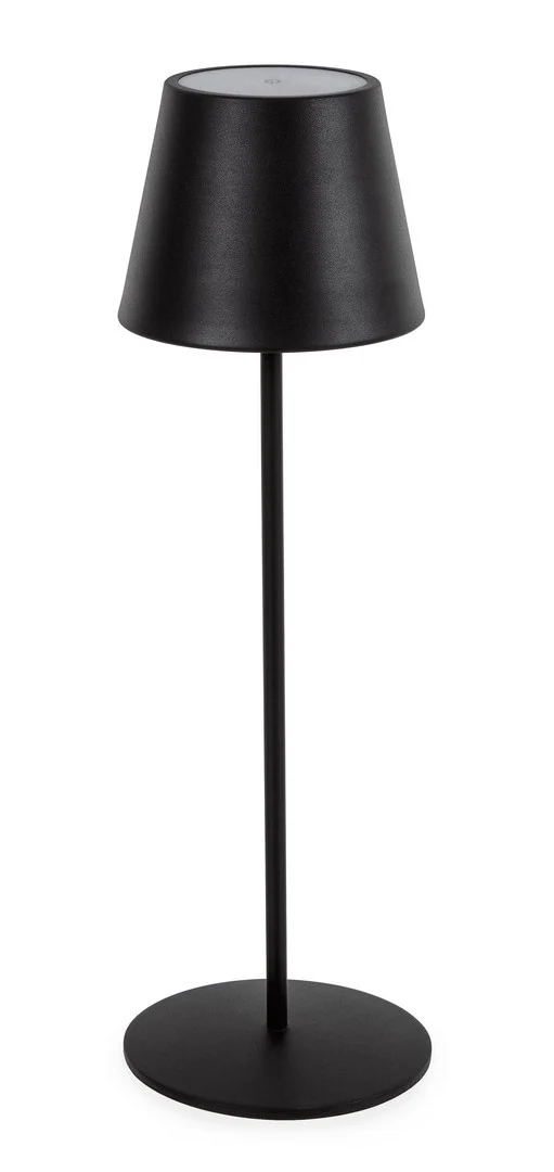 LAMPADA DA TAVOLO CON LED ETNA NERA H38CM