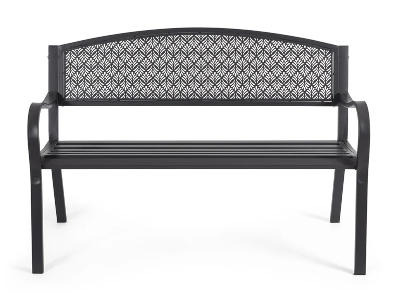 PANCA LIZETTE ANTRACITE 123X55XH84CM