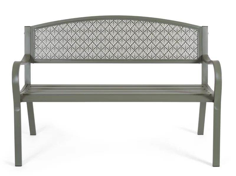 PANCA LIZETTE VERDE SCURO 123X55XH84CM