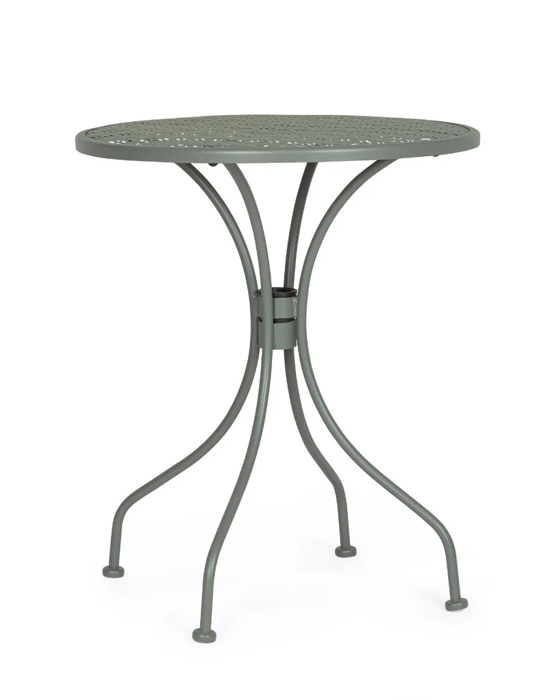 TAVOLO DA GIARDINO LIZETTE VERDE SCURO 60CM