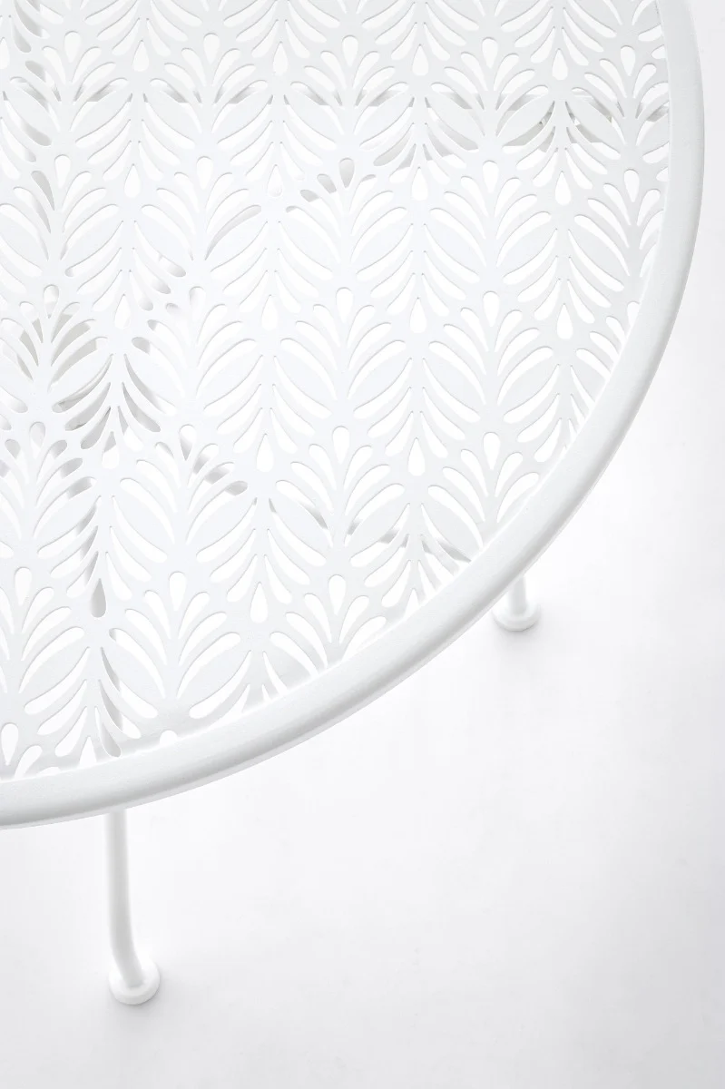TAVOLO DA GIARDINO LIZETTE BIANCO 60CM