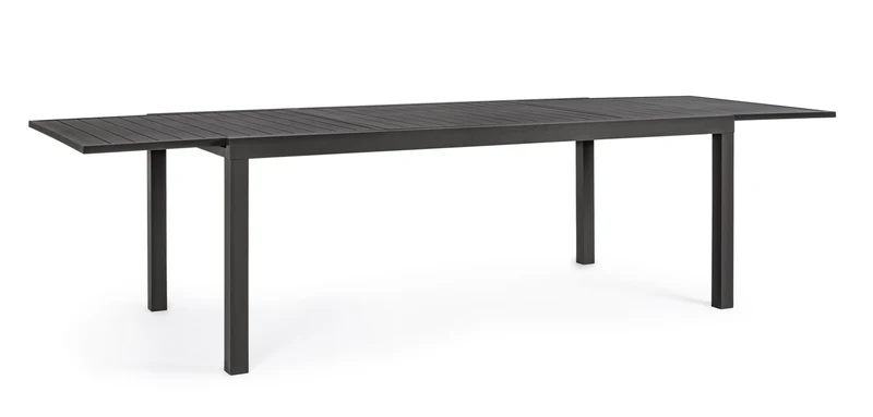 TAVOLO ALLUNGABILE HILDE 200-300X100 CM ANTRACITE