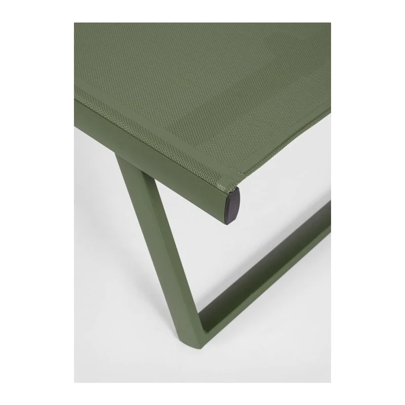 LETTINO PRENDISOLE RECLINABILE CON RUOTE TAYLOR VERDE