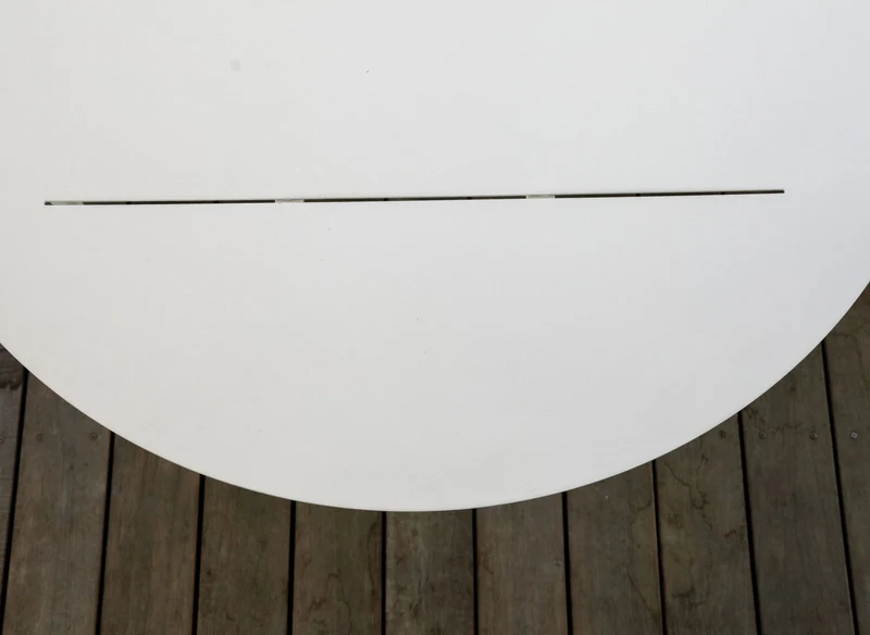 TAVOLO DUBLINO OVALE ALLUNGABILE 230/300X120CM BIANCO