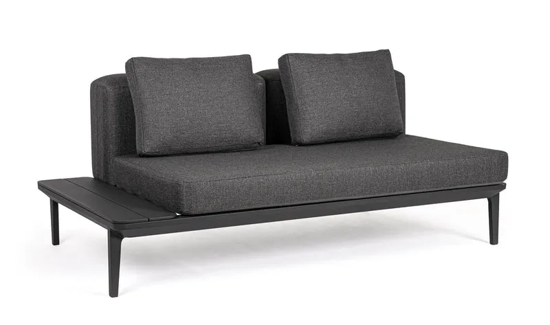 DIVANO 2 POSTI LOUNGE MATRIX ANTRACITE