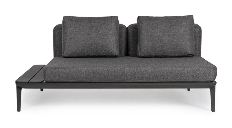 DIVANO 2 POSTI LOUNGE MATRIX ANTRACITE
