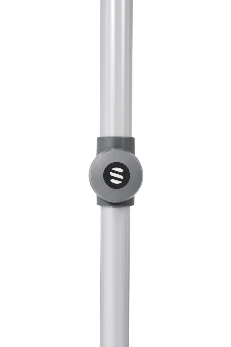 OMBRELLONE PUSH UP DIAM.250CM ECRU PALO CENTRALE