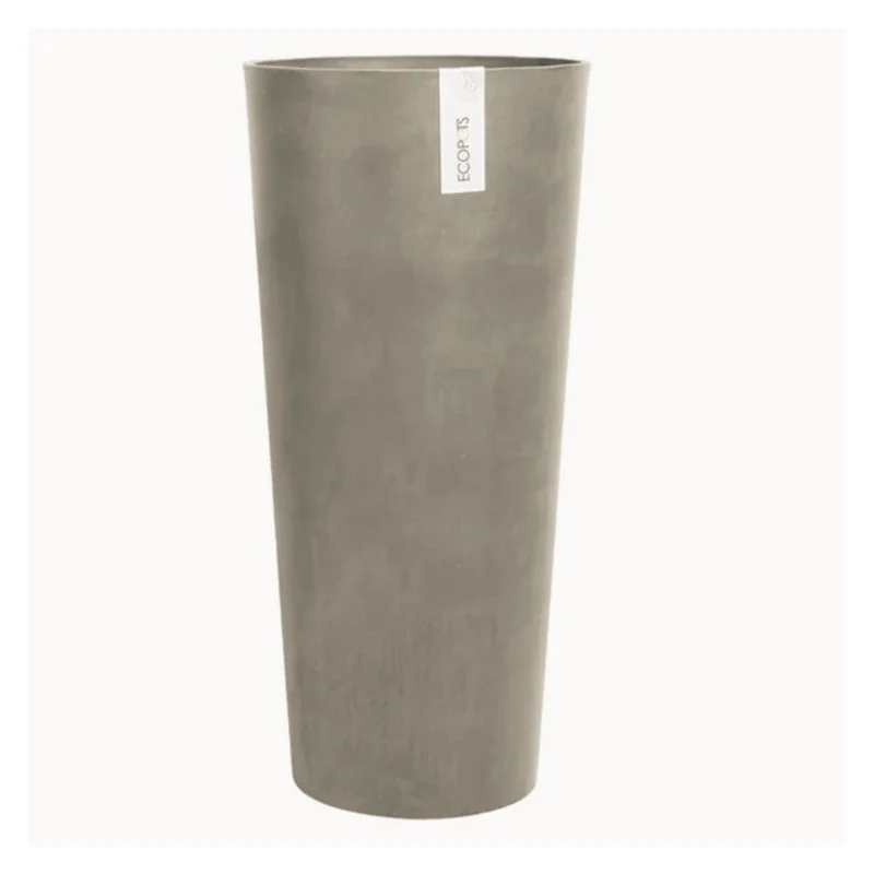 VASO TONDO ALTO AMSTERDAM TORTORA D33XH70CM