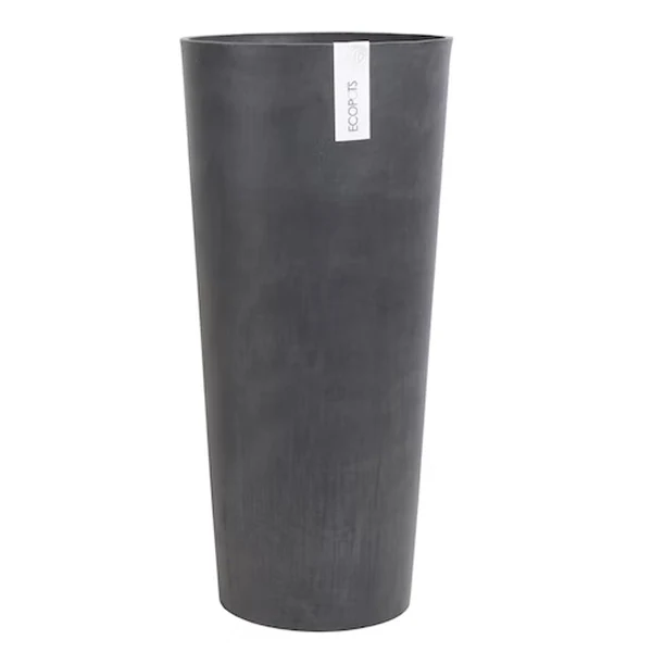 VASO TONDO ALTO AMSTERDAM NERO D33XH70CM