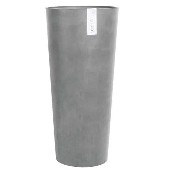 VASO TONDO ALTO AMSTERDAM GRIGIO D33XH70CM