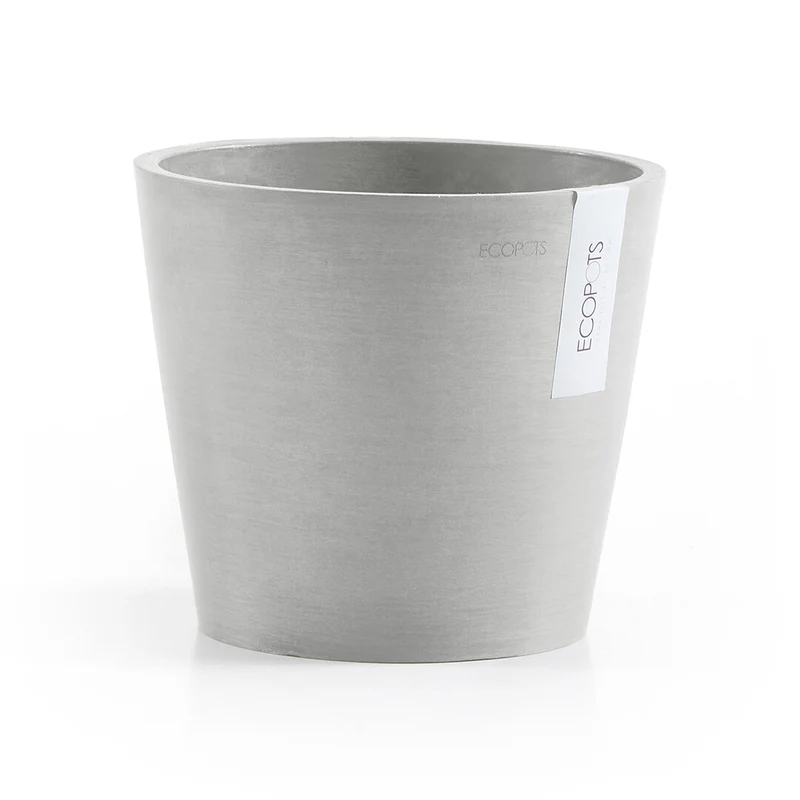 VASO AMSTERDAM 20x17,5CM GRIGIO CHIARO