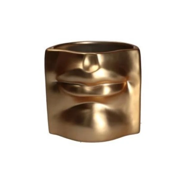 VASO DECORATIVO BOCCA “AUGUSTO” ORO RITUALI DOMESTICI