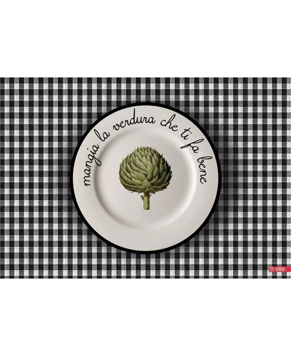 TOVAGLIETTA AMERICANA MANGIA LA VERDURA CHE TI FA BENE 30X44CM