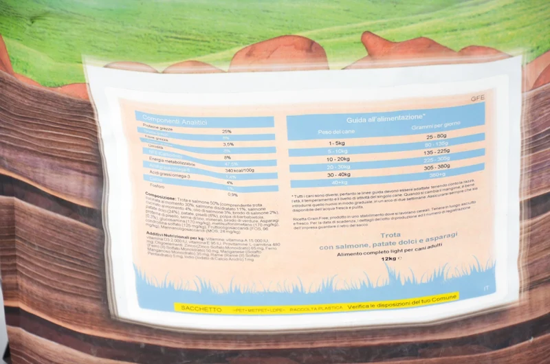 LIGHT - CROCCHETTE PERAGA GRAIN FREE PER CANE ADULTO 12KG TROTA