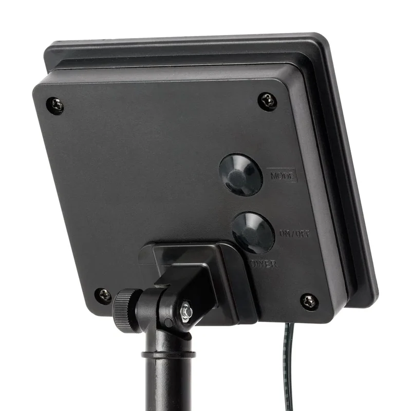 CATENA LUMINOSA 1000 LED BIANCO CALDO FILO VERDE CON PANNELLO SOLARE
