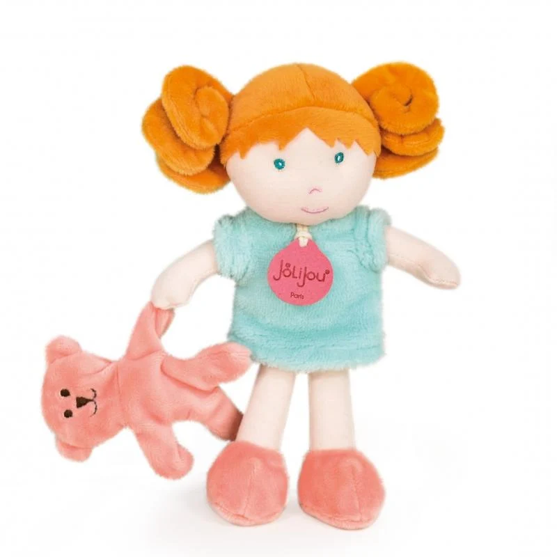 PELUCHE CON ORSETTO MA PREMIERE POUPEE - MENTA